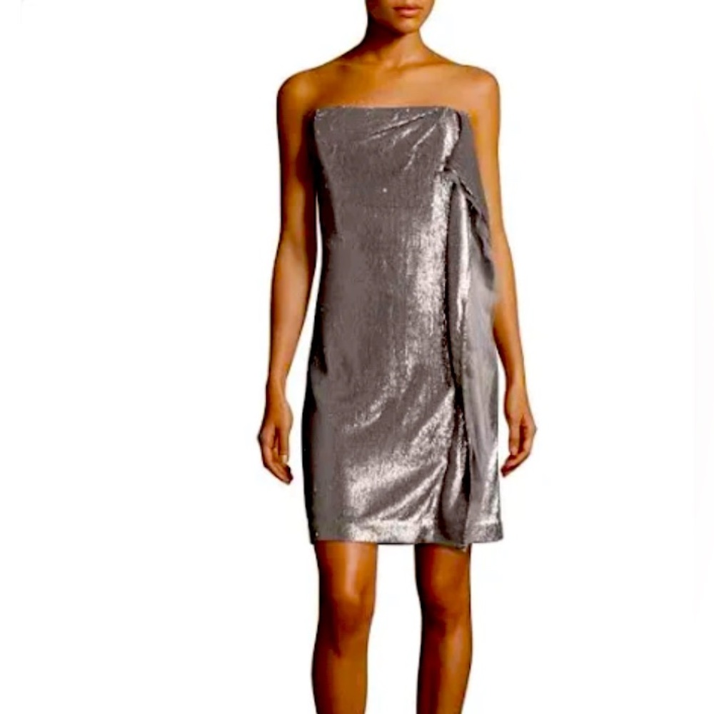 Gorgeous & Stunning Heritage strapless sequin dress from Saks Fifth Ave🔥🔥🔥